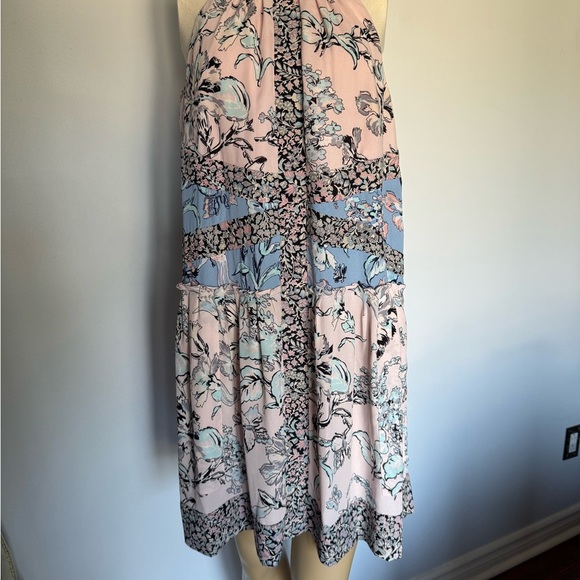 BCBG flower Halter summer Dress - Picture 2 of 6